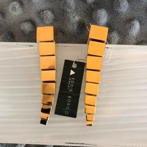 NWT Eddie Borgo Gold Earrings
